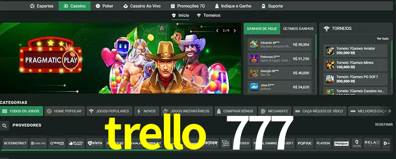 cassino trello 777